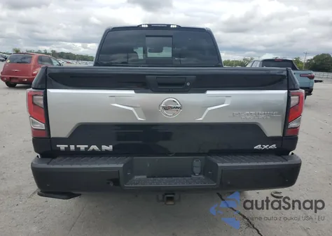 2020 Nissan Titan Sv из США, поврежденный, VIN 1N6AA1EDXLN508757